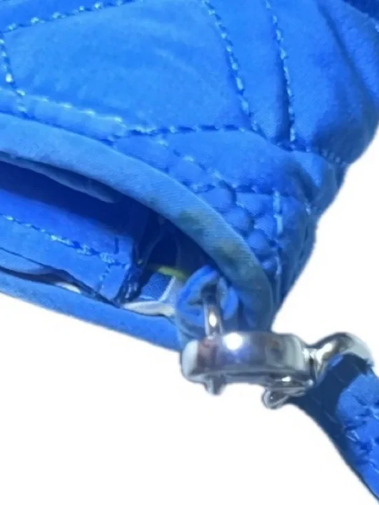 Vera Bradley Cobalt Quilted Turn-Lock Wristlet NWOT - Picture 8 of 10